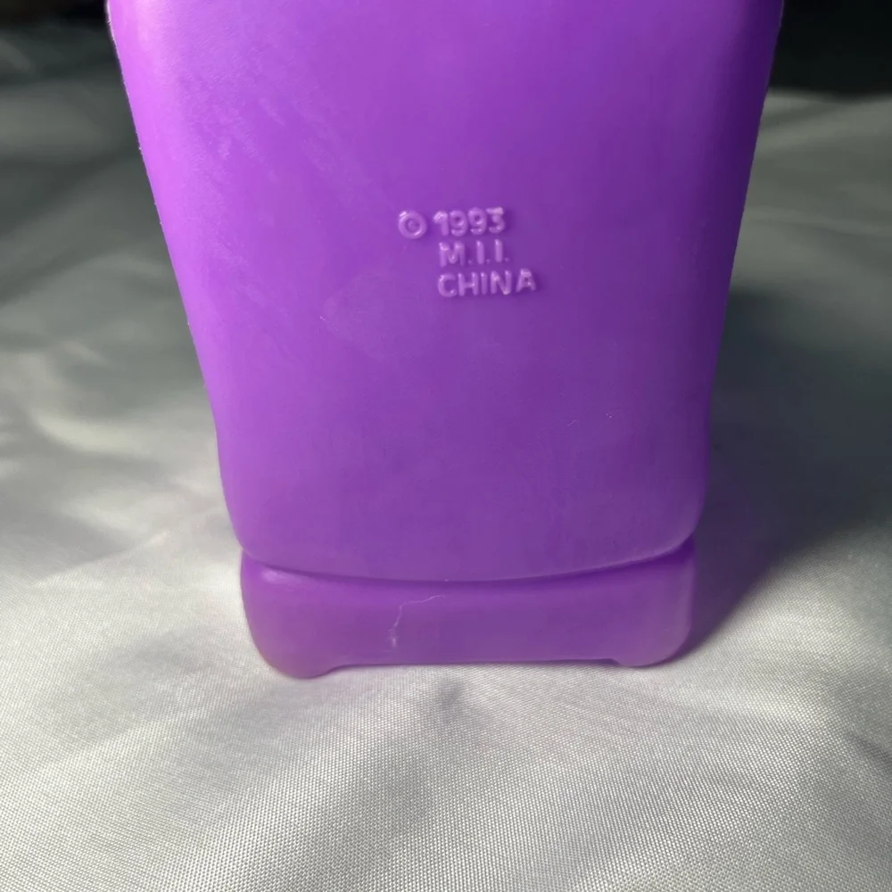 Vintage 1993 Barbie‎ Dream House Purple Plastic Chair Furniture Mattel